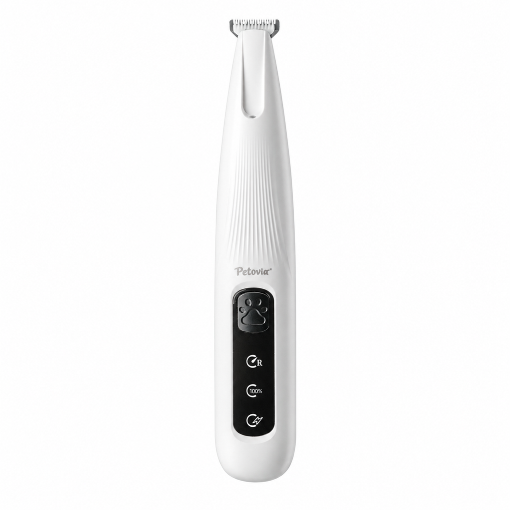Petovia Whisper Quiet Dog Paw Trimmer & Clippers for Dogs & Cats, For Nervous Pets